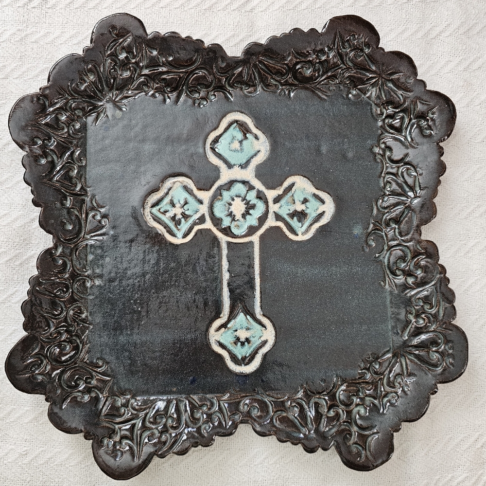 Beautiful Cross Platter